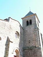 St-Germain-en-Brionnais - Eglise romane - Clocher (2)